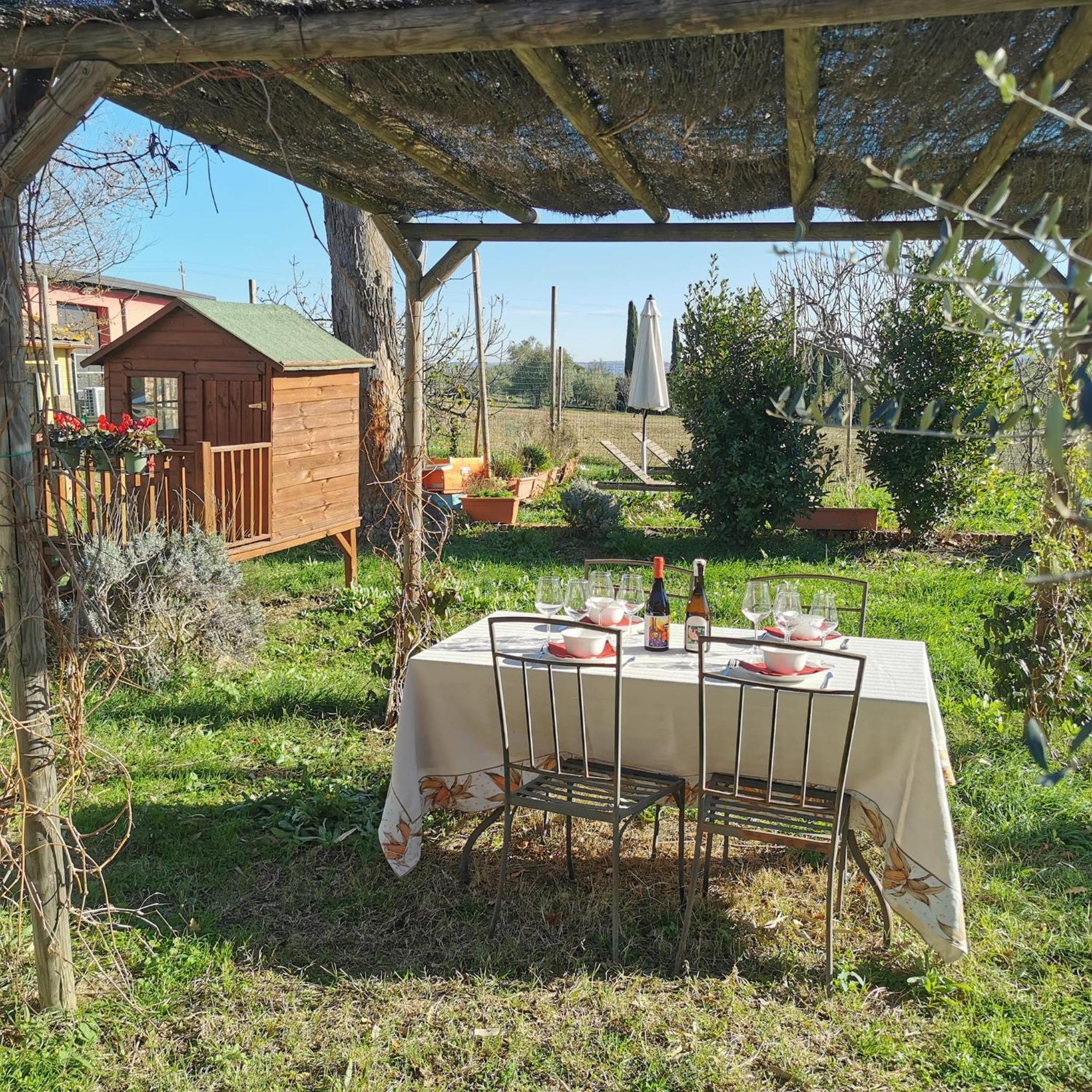 Poggio La Luna - La Casa Nel Vigneto Montemerano Buitenkant foto